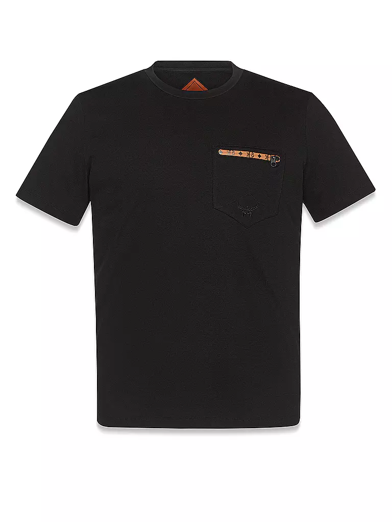 MCM | T-Shirt  | schwarz