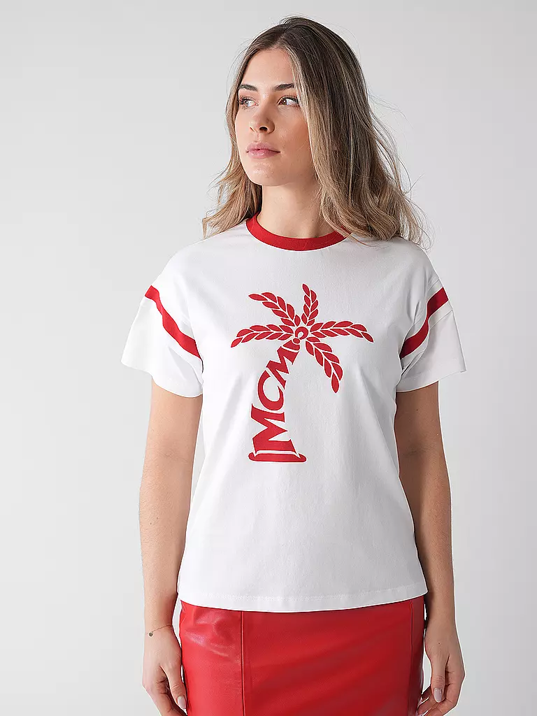 MCM | T-Shirt | weiss