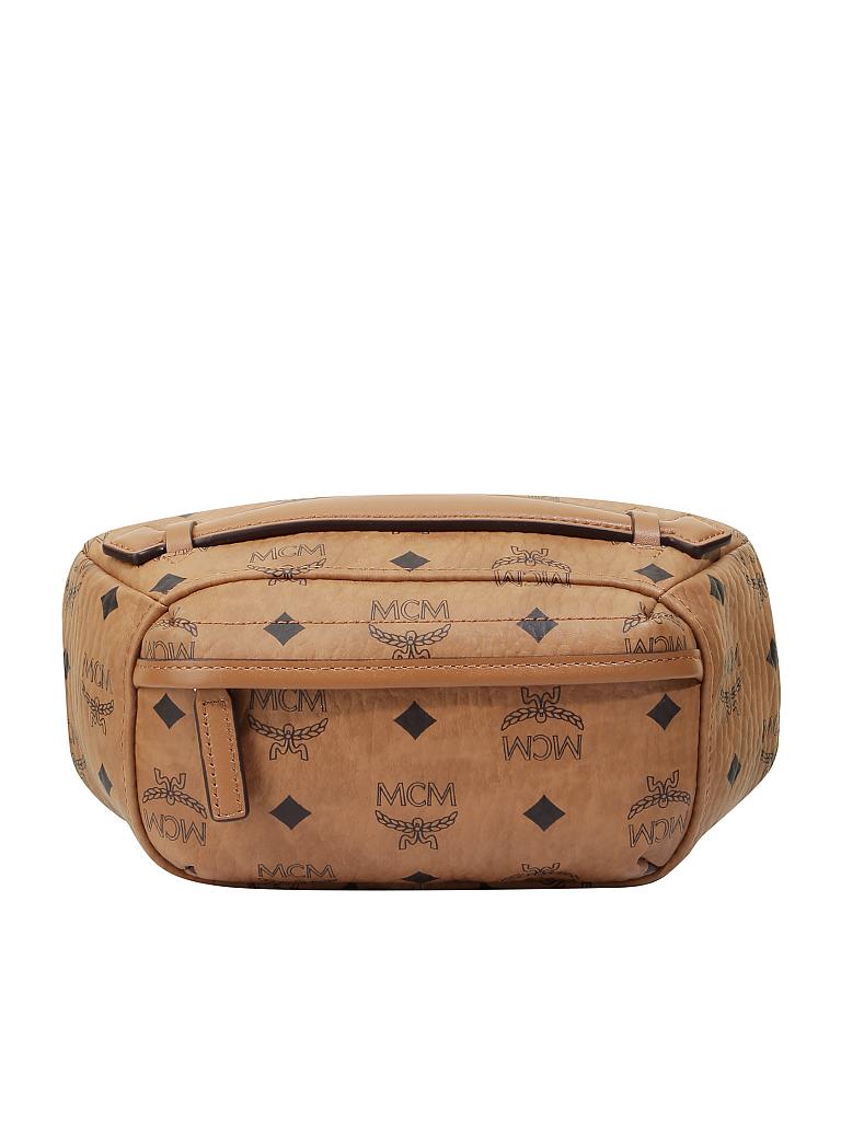 mcm visetos original pouch bag