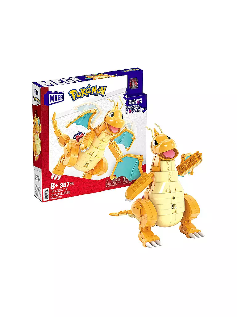 MEGA CONSTRUX | MEGA Pokemon Dragonite | keine Farbe