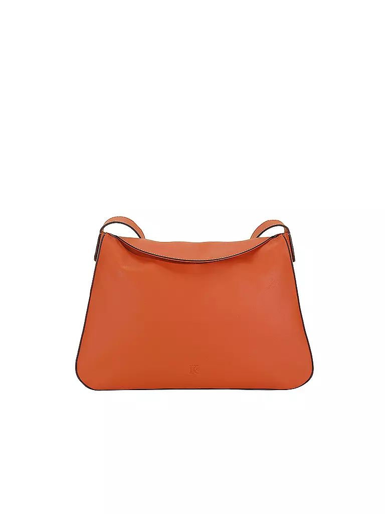 MEGGY K MUNICH | Ledertasche - Umhängetasche LEON | orange