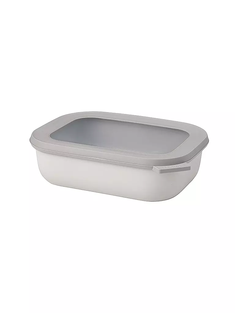 MEPAL | Frischhaltedose - Multibowl Cirqula flach 1l  Nordic White | creme