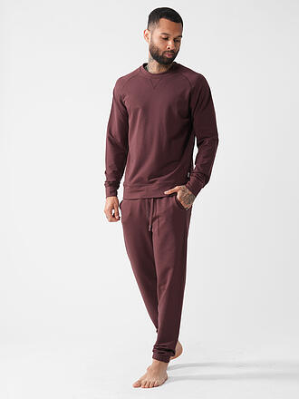 MEY | Loungewear Sweatshirt FELPA STRETCH mokka beans