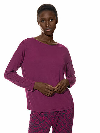 MEY | Pyjamashirt PURE CHIC barbados cherry