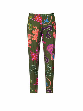 MEY | Pyjamahose LOVE CIRCUS pineforest