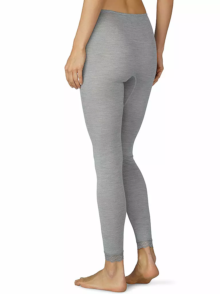 MEY | Lange Unterhose " Silk Touch " | grau