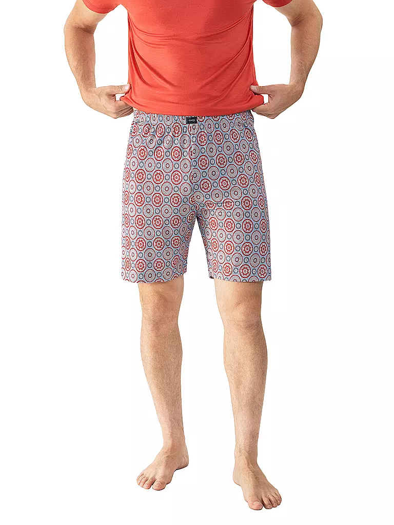 MEY | Pyjama Shorts | rot