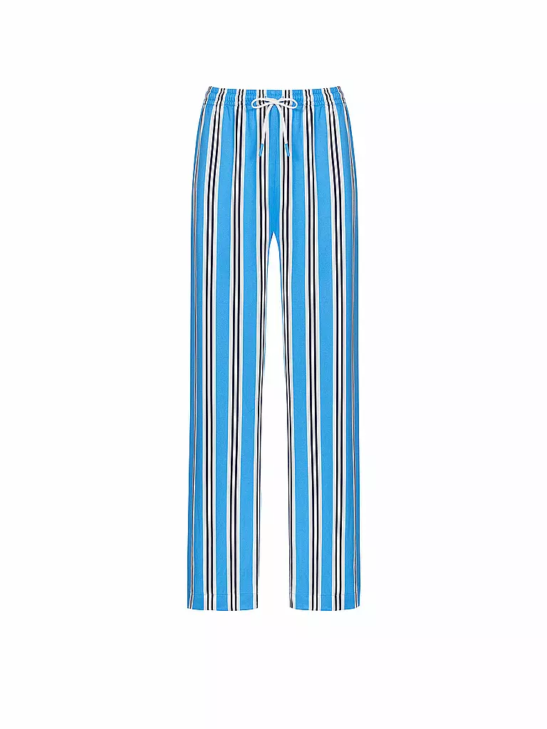 MEY | Pyjamahose CALMING STRIPES | hellblau