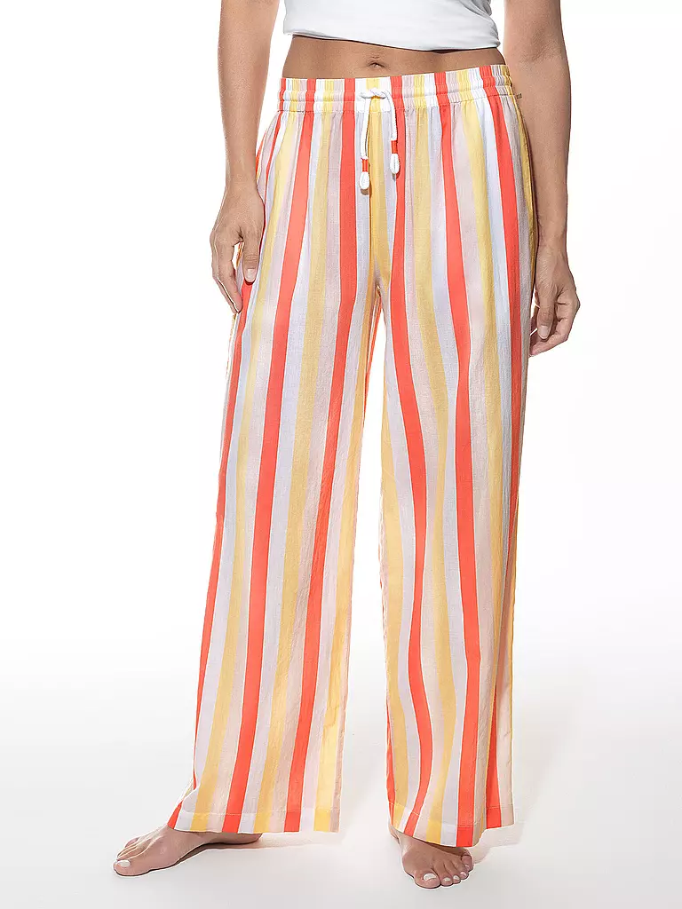 MEY | Pyjamahose SUN LINES | gelb