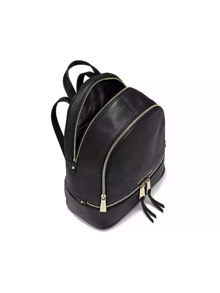 MICHAEL KORS | Leder Rucksack  RHEA Medium | schwarz