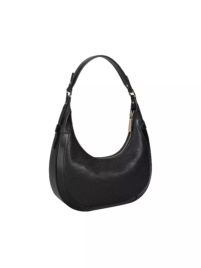 MICHAEL KORS | Ledertasche - Hobo PRESTON Large | schwarz