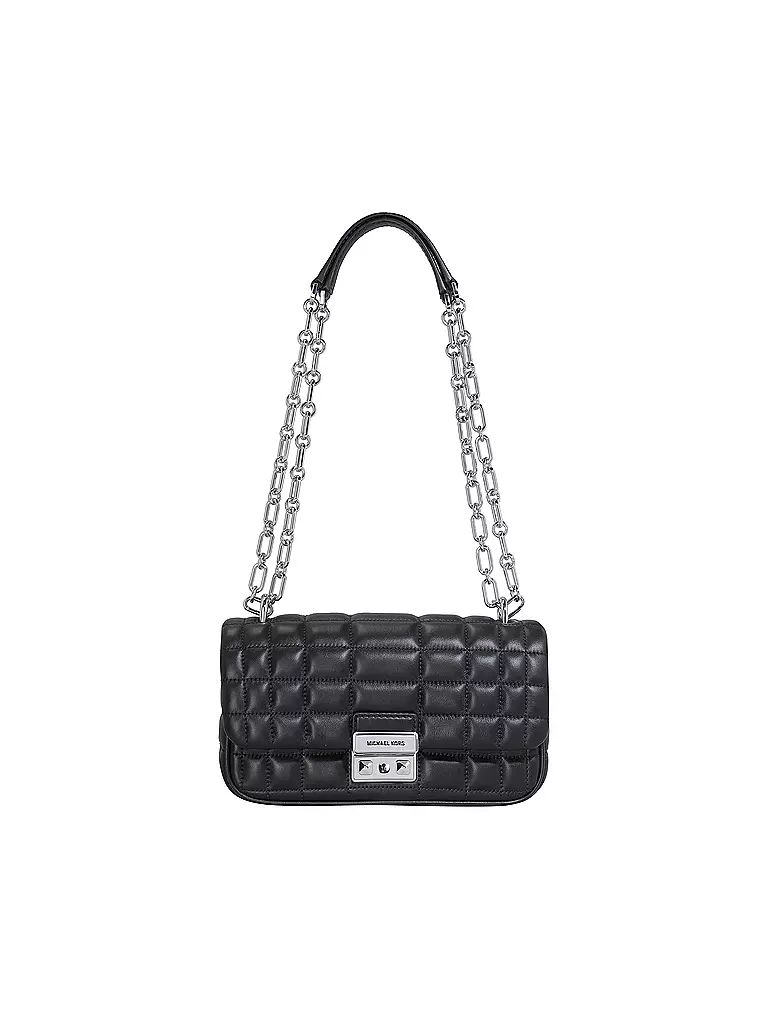 MICHAEL KORS | Ledertasche - Mini Bag TRIBECA Small | schwarz