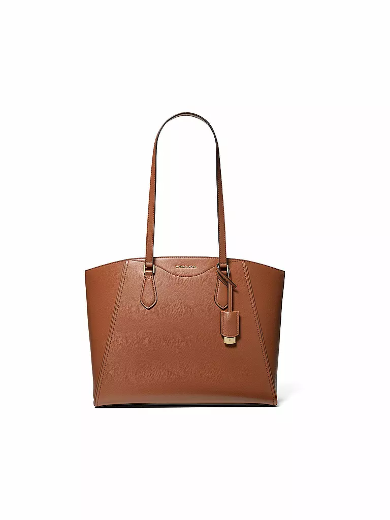 MICHAEL KORS | Ledertasche - Shopper TARYN  Large | braun