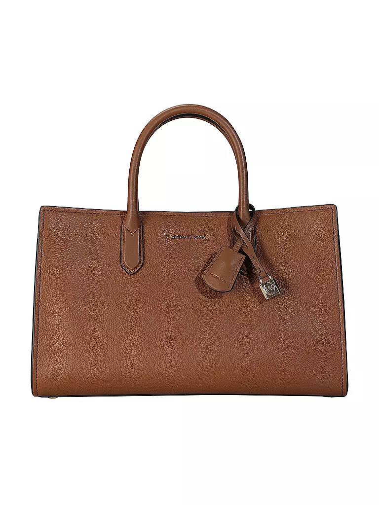 MICHAEL KORS | Ledertasche - Tote Bag SCARLETT Medium | camel