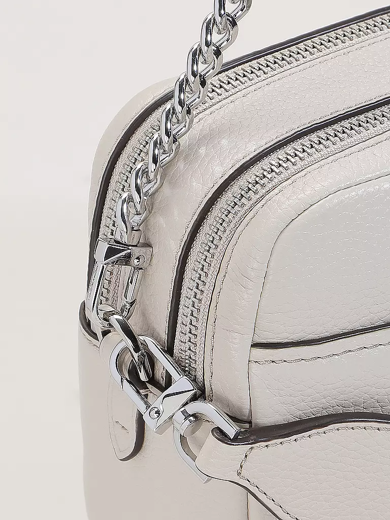 MICHAEL KORS | Ledertasche - Umhängetasche BRAYANT Medium | creme