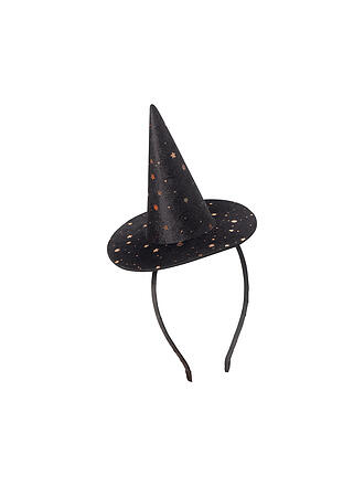 MIMI & LULA | Haarreif Hut RAVEN STARRY VELVET MINI WITCH HAT Black