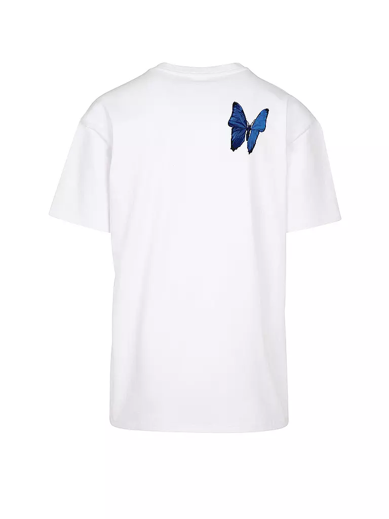 MISTER TEE | T-Shirt LE PAPILLON | weiss