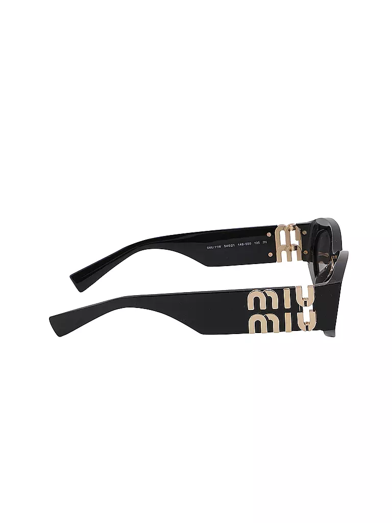 MIU MIU | Sonnenbrille 0MU11WS/54 | schwarz