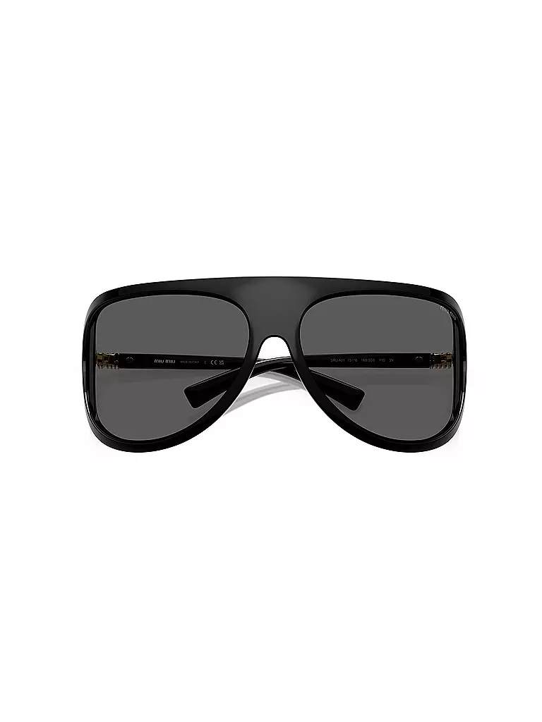 MIU MIU | Sonnenbrille 0MUA01S/75 | schwarz