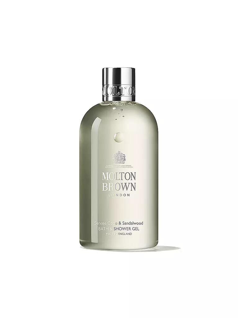 MOLTON BROWN | Serene Coco & Sandalwood Bath and Showe Gel 300ml | transparent