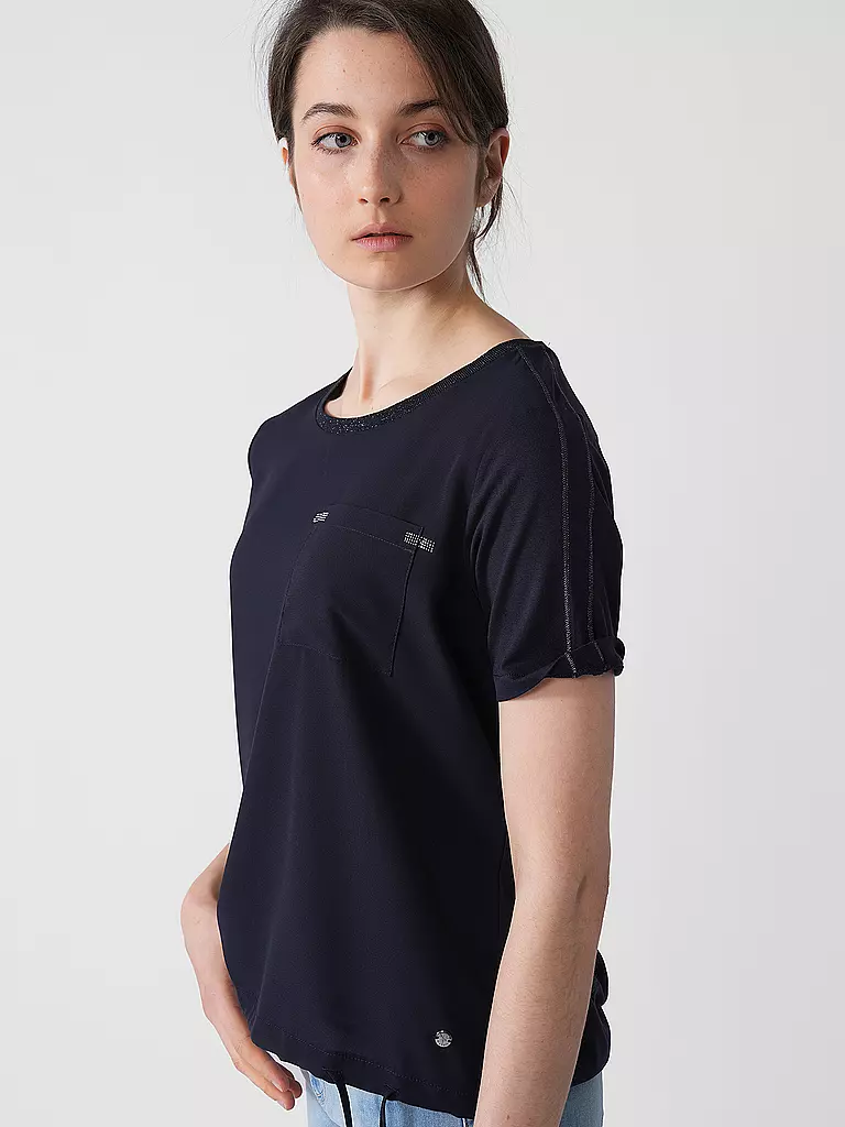 MONARI | Blusenshirt  | dunkelblau