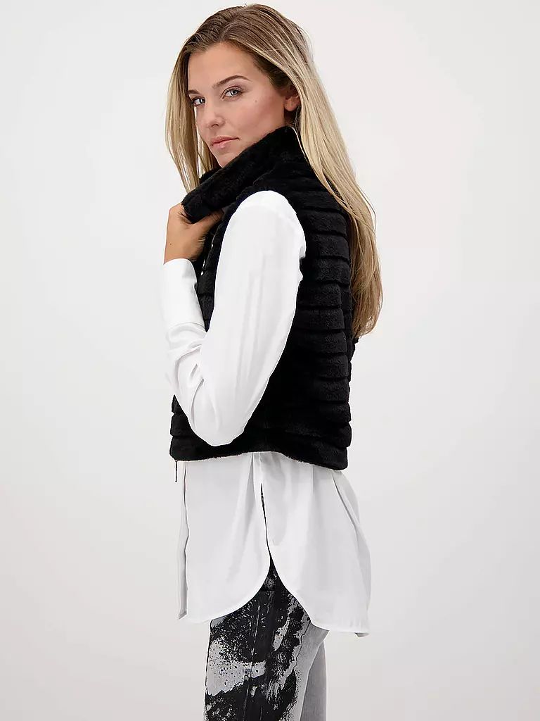 MONARI | Gilet | schwarz