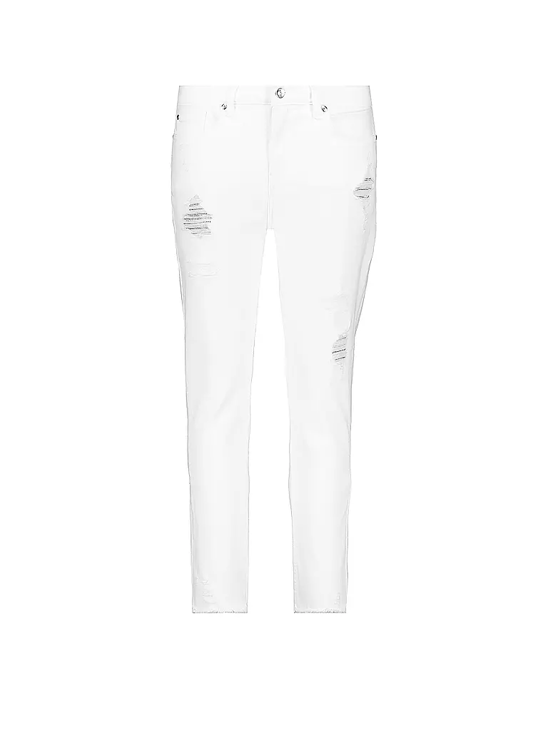 MONARI | Jeans 7/8 | weiss