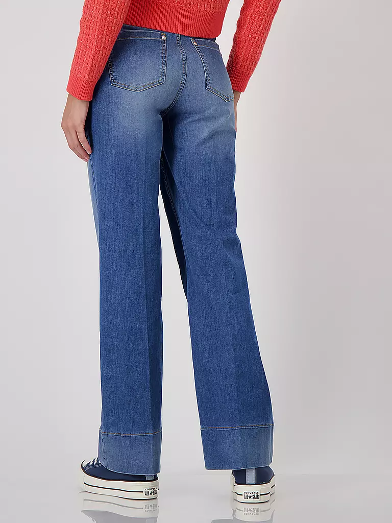 MONARI | Jeans Bootcut Fit | blau