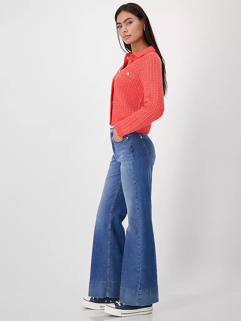 MONARI | Jeans Bootcut Fit | blau