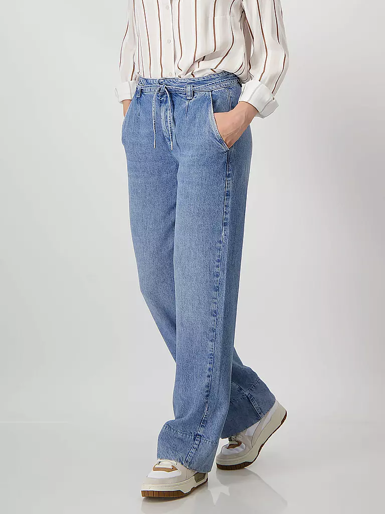 MONARI | Jeans Wide Leg Fit  | blau