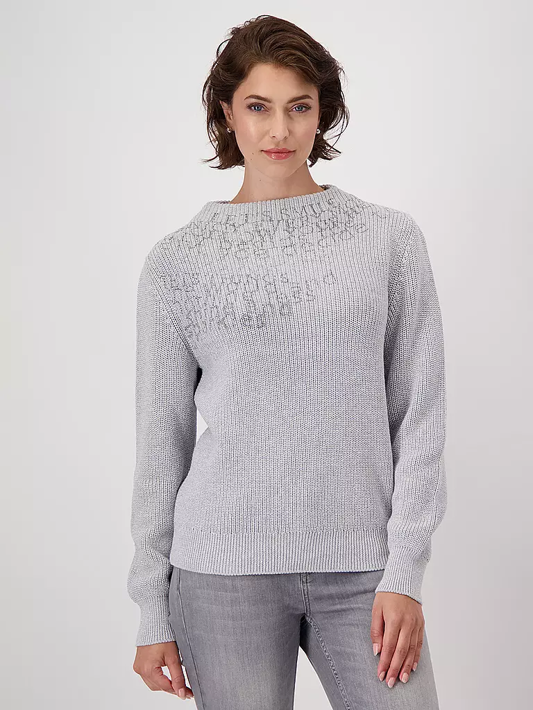 MONARI | Pullover | grau