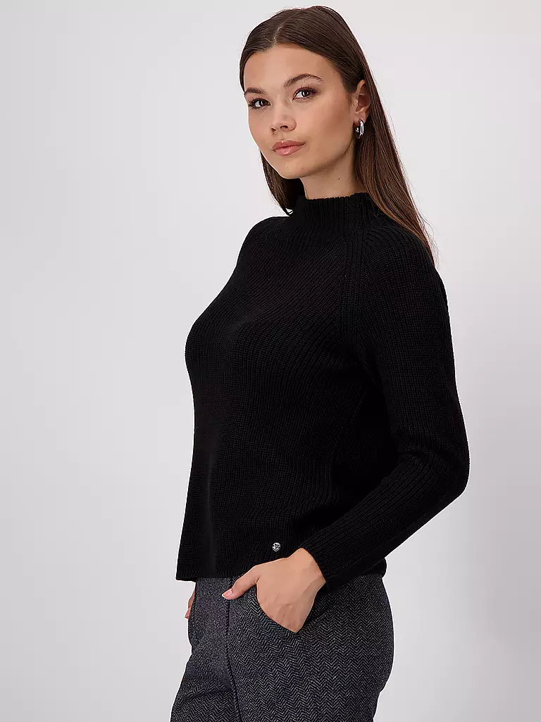 MONARI | Rollkragenpullover  | schwarz