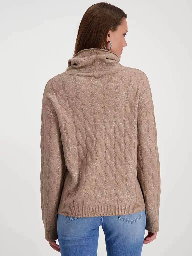 MONARI | Rollkragenpullover | beige