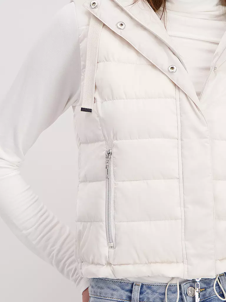 MONARI | Steppgilet | creme