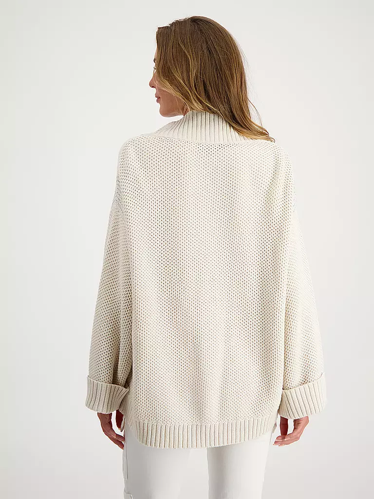 MONARI | Strickjacke | creme