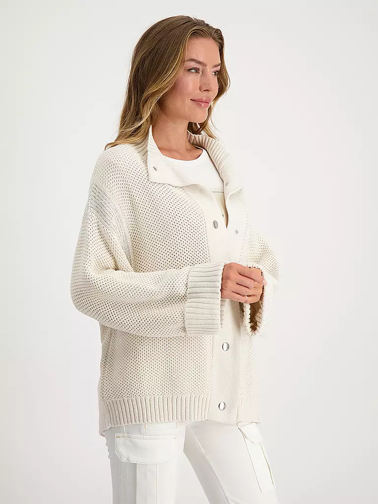 MONARI | Strickjacke | creme