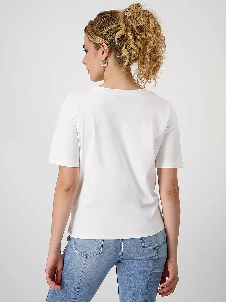 MONARI | T-Shirt  | creme