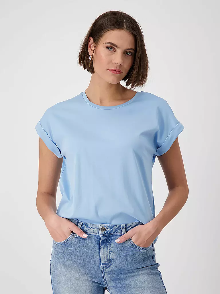 MONARI | T-Shirt  | blau