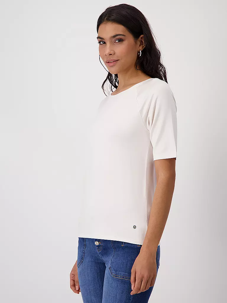 MONARI | T-Shirt  | creme