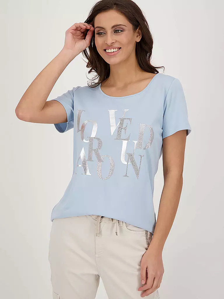 MONARI | T-Shirt | blau