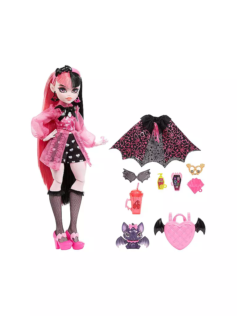 MONSTER HIGH | Monster High Draculaura Puppe | keine Farbe