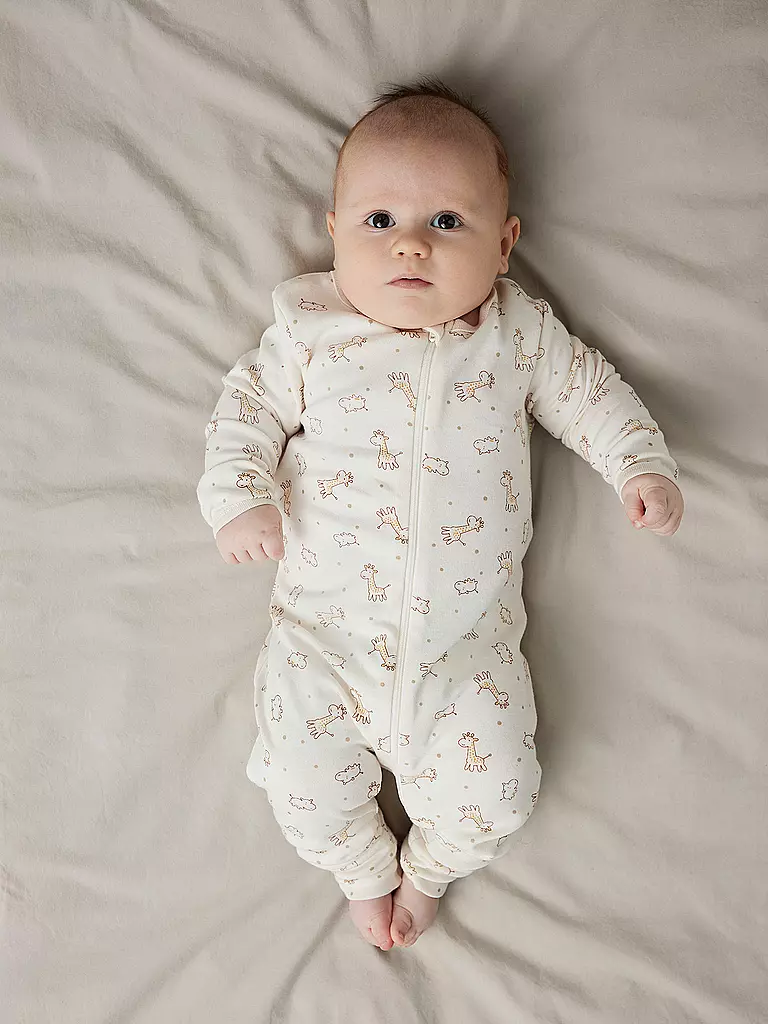 NAME IT | Baby Schlafanzug NBNNIGHTSUIT 2er Pkg. | creme