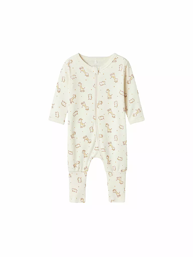 NAME IT | Baby Schlafanzug NBNNIGHTSUIT 2er Pkg. | creme