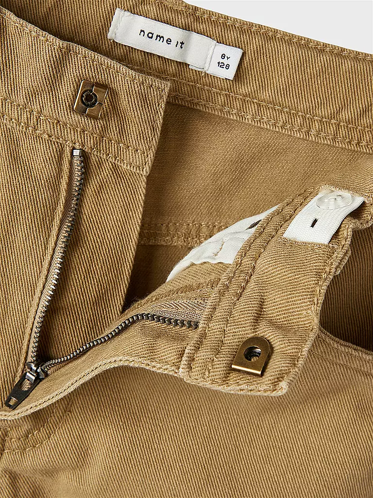 NAME IT | Jungen Hose Straight Fit NKMRYAN  | camel