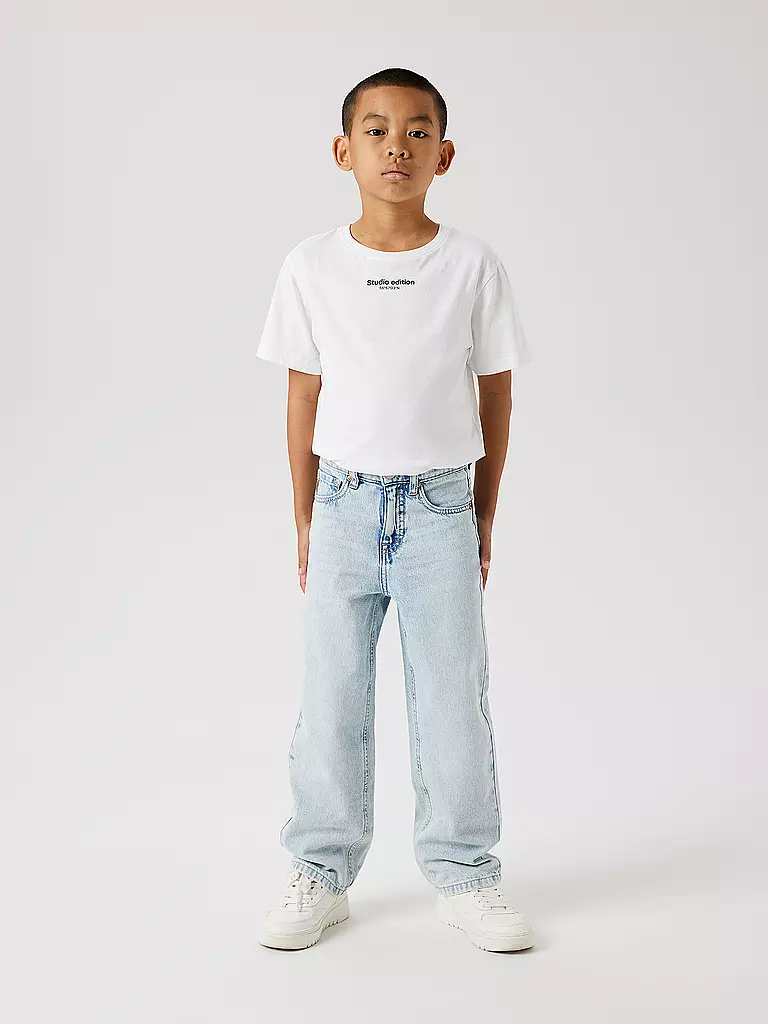 NAME IT | Jungen Jeans Straight Fit NKMRYAN | hellblau