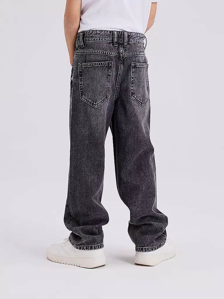 NAME IT | Jungen Jeans Straight Fit NKMRYAN | hellgrau