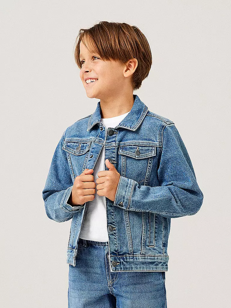 NAME IT | Jungen Jeansjacke NKFSTAR | blau