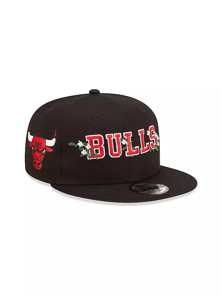 NEW ERA | Kappe FLOWER WORDMARK 9FIFTY BULLS | schwarz