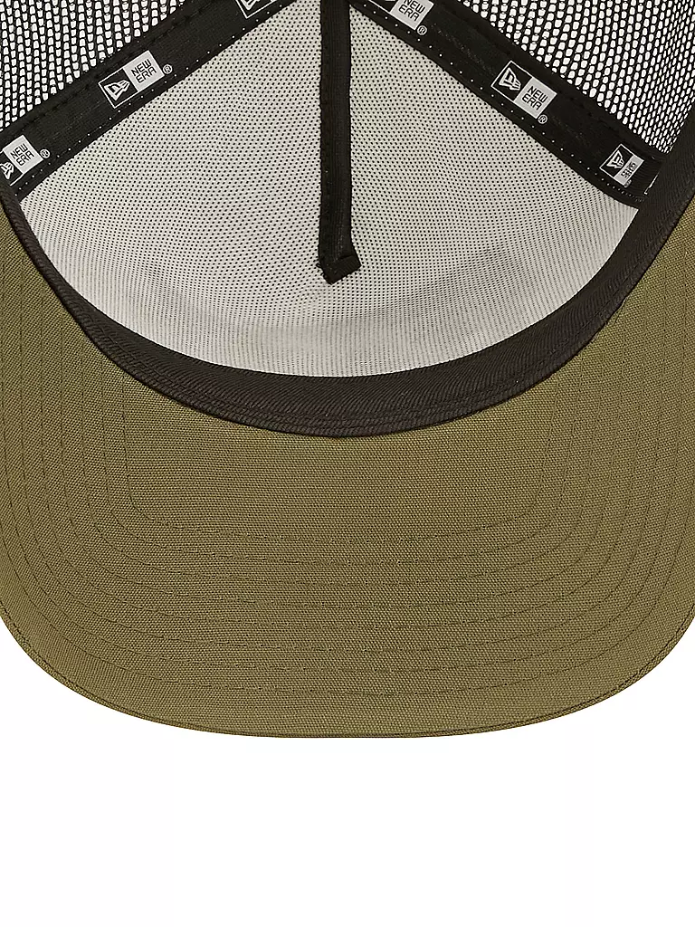 NEW ERA | Kappe US STATE WORDMARK TRUCKER | olive