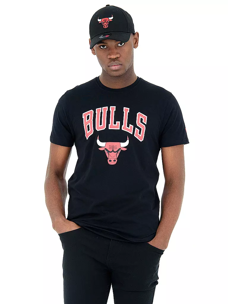 NEW ERA | T-Shirt BULLS | schwarz